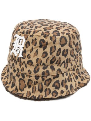 

Embroidered-logo detail bucket hat, R13 Embroidered-logo detail bucket hat