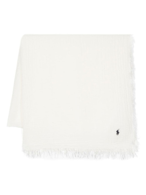 

Polo Pony fringed scarf, Polo Ralph Lauren Polo Pony fringed scarf