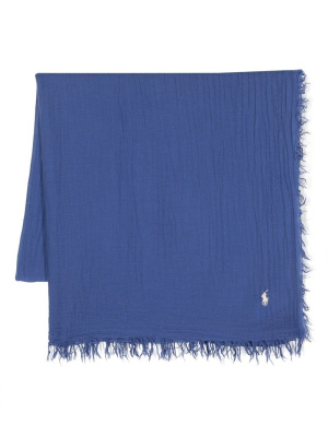 

Polo Pony lyocell-wool scarf, Polo Ralph Lauren Polo Pony lyocell-wool scarf