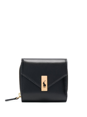 

Polo ID compact leather wallet, Polo Ralph Lauren Polo ID compact leather wallet