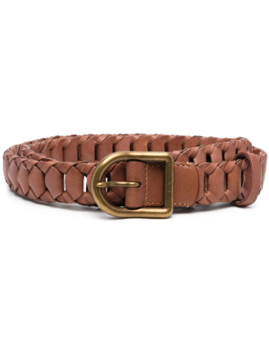 

Interwoven-design buckle belt, Polo Ralph Lauren Interwoven-design buckle belt