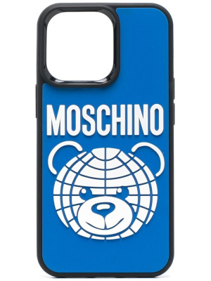 

Teddy Bear motif iPhone 13 Pro case, Moschino Teddy Bear motif iPhone 13 Pro case