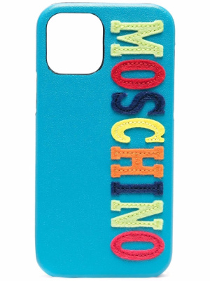 

Letter-patch iPhone 12/12 Pro case, Moschino Letter-patch iPhone 12/12 Pro case
