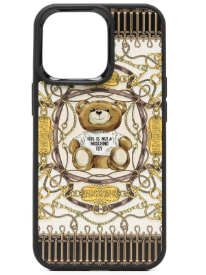 

Teddy Bear-print iPhone 13 Pro case, Moschino Teddy Bear-print iPhone 13 Pro case