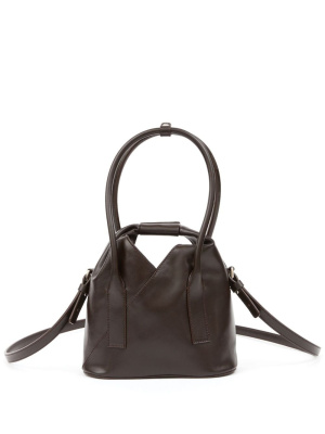 

Small Japanese leather shoulder bag, MM6 Maison Margiela Small Japanese leather shoulder bag