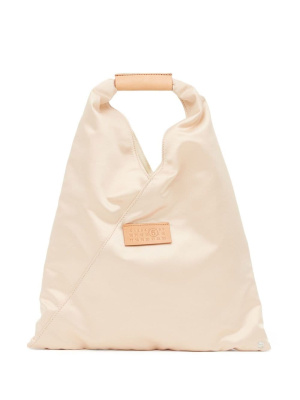 

Logo-patch tote bag, MM6 Maison Margiela Logo-patch tote bag