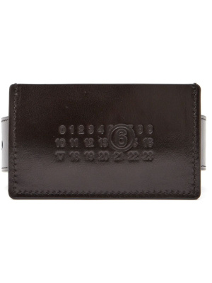 

Zoom buckled belt, MM6 Maison Margiela Zoom buckled belt