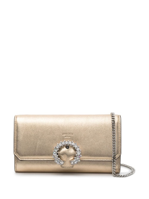 

Madeline crystal-buckle clutch, Jimmy Choo Madeline crystal-buckle clutch
