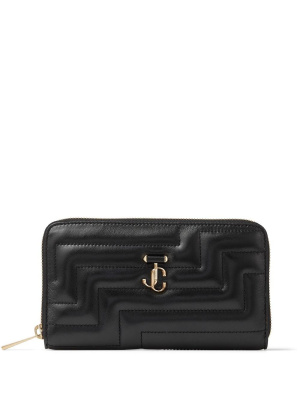 

Pippa Avenue quilted zip-around wallet, Jimmy Choo Pippa Avenue quilted zip-around wallet