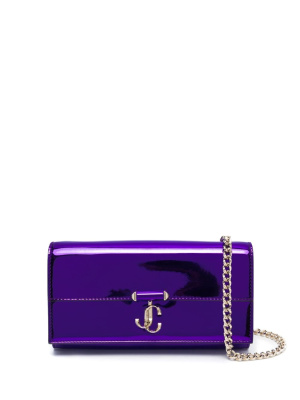 

Avenue patent-leather wallet on chain, Jimmy Choo Avenue patent-leather wallet on chain