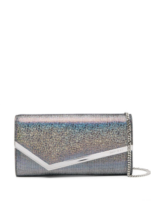 

Emmie glitter clutch bag, Jimmy Choo Emmie glitter clutch bag