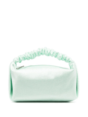 

Scrunchie crystal-embellished mini bag, Alexander Wang Scrunchie crystal-embellished mini bag