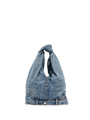 

Small five-pocket denim tote bag, Alexander Wang Small five-pocket denim tote bag