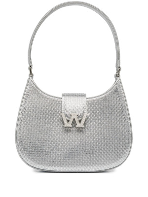 

Crystal-embellished shoulder bag, Alexander Wang Crystal-embellished shoulder bag