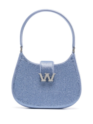 

W Legacy crystal-embellished bag, Alexander Wang W Legacy crystal-embellished bag