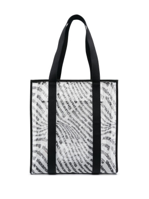 

Logo-print big tote bag, Alexander Wang Logo-print big tote bag