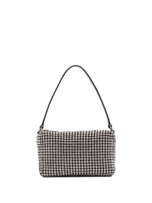 

Medium Wangloc rhinestone-embellished clutch bag, Alexander Wang Medium Wangloc rhinestone-embellished clutch bag