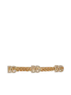

Rhinestone DG-logo hair clip, Dolce & Gabbana Rhinestone DG-logo hair clip