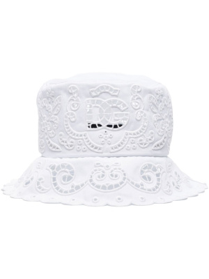 

Broderie-anglaise bucket hat, Dolce & Gabbana Broderie-anglaise bucket hat