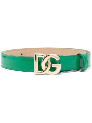 

Logo-buckle leather belt, Dolce & Gabbana Logo-buckle leather belt