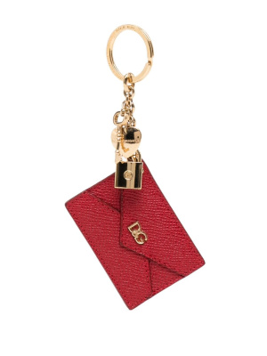 

Envelope-motif leather keyring, Dolce & Gabbana Envelope-motif leather keyring