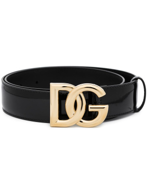 

DG logo leather belt, Dolce & Gabbana DG logo leather belt