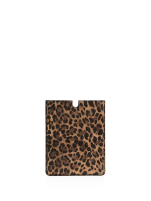 

Leopard-print leather tablet case, Dolce & Gabbana Leopard-print leather tablet case
