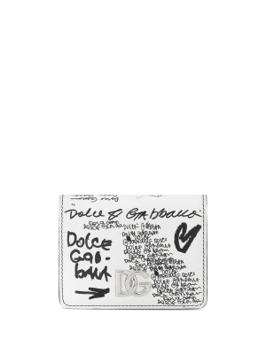 

Graffiti-print bi-fold wallet, Dolce & Gabbana Graffiti-print bi-fold wallet