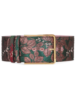 

Floral-jacquard belt, Dolce & Gabbana Floral-jacquard belt