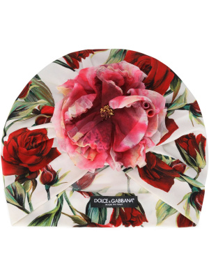 

Rose-print cap, Dolce & Gabbana Rose-print cap