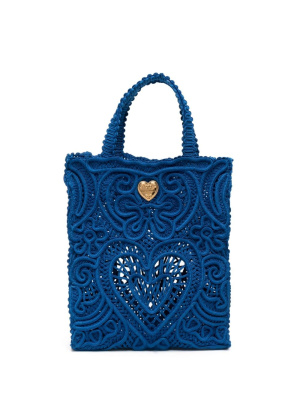 

Medium Beatrice cordonetto-lace tote bag, Dolce & Gabbana Medium Beatrice cordonetto-lace tote bag