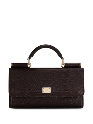 

Mini Sicily leather bag, Dolce & Gabbana Mini Sicily leather bag