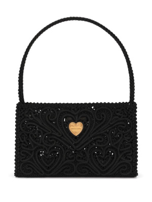 

Cordonetto lace shoulder bag, Dolce & Gabbana Cordonetto lace shoulder bag
