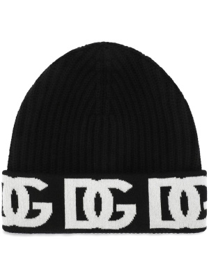 

Jacquard logo beanie hat, Dolce & Gabbana Jacquard logo beanie hat