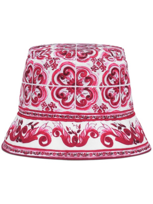

Graphic-print bucket hat, Dolce & Gabbana Graphic-print bucket hat