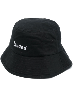 

Logo-embroidered bucket hat, Etudes Logo-embroidered bucket hat