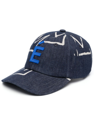 

Crown-print organic cotton cap, Etudes Crown-print organic cotton cap