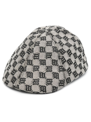 

Monogram-print driving cap, MISBHV Monogram-print driving cap