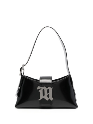 

Logo-plaque leather shoulder bag, MISBHV Logo-plaque leather shoulder bag