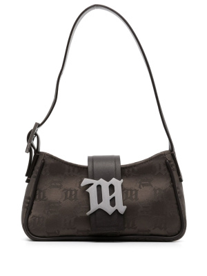 

Monogram-detail shoulder bag, MISBHV Monogram-detail shoulder bag