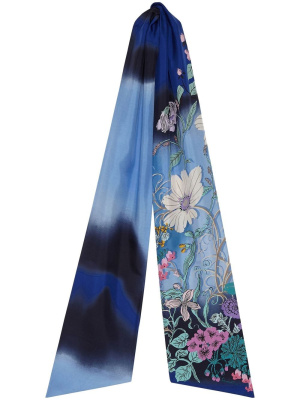 

Corisia silk floral-print headscarf, Ferragamo Corisia silk floral-print headscarf