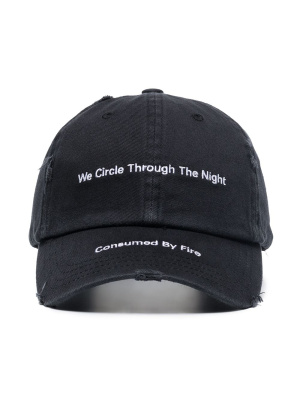 

Embroidered slogan baseball cap, MISBHV Embroidered slogan baseball cap