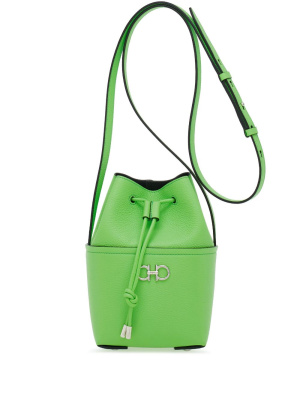 

Gancini leather mini bag, Ferragamo Gancini leather mini bag