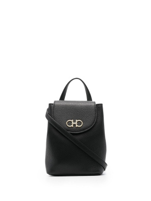

Gancini-motif backpack, Ferragamo Gancini-motif backpack
