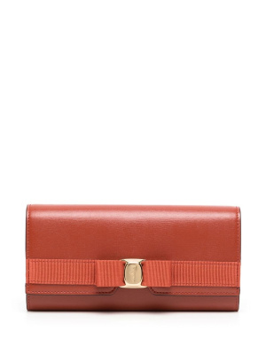 

Logo-plaque leather wallet, Ferragamo Logo-plaque leather wallet