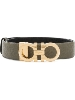 

Gancini reversible belt, Ferragamo Gancini reversible belt