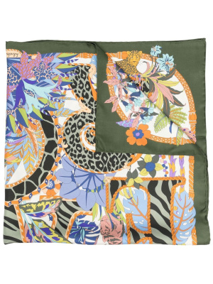 

AMO-print silk scarf, Ferragamo AMO-print silk scarf