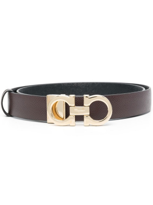 

Donna textured buckle belt, Ferragamo Donna textured buckle belt