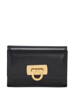 

Gancini leather cardholder, Ferragamo Gancini leather cardholder