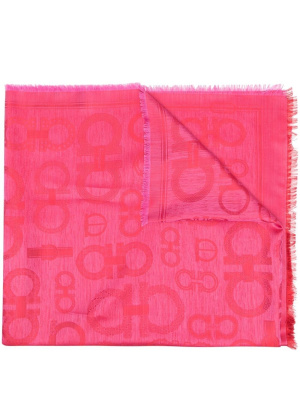 

Gancini woven scarf, Ferragamo Gancini woven scarf